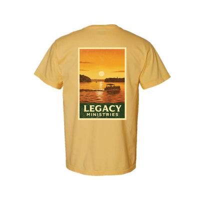 The Legacy Sunset | Adult True Mustard Tee