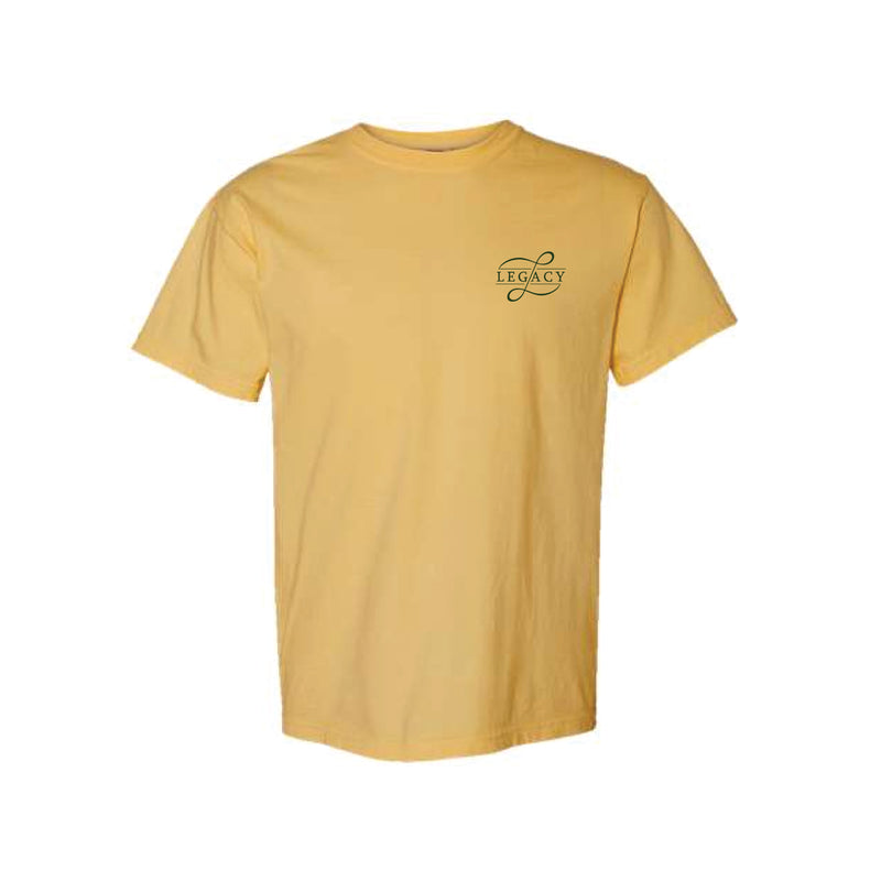 The Legacy Sunset | Adult True Mustard Tee