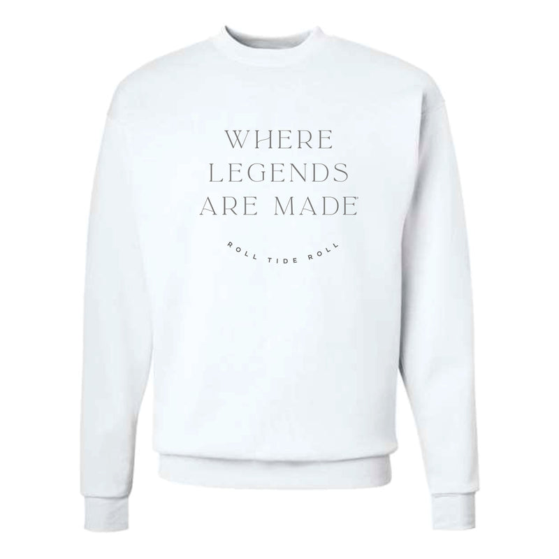 The Legends Are Made RTR | White Sweatshirt