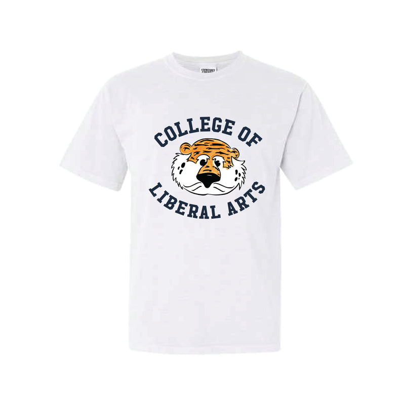 The Liberal Arts Aubie Head | White Tee