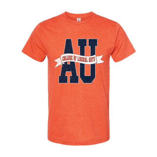 The Liberal Arts Banner | Heather Orange Oversized Tee