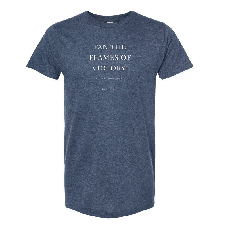 The Liberty Fight Song | Heather Denim Tee