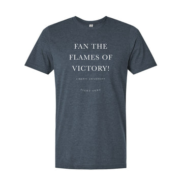 The Liberty Fight Song | Heather Denim Tee