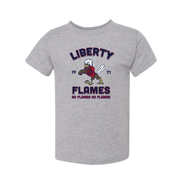 The Liberty Flames Est | Toddler Athletic Heather Tee