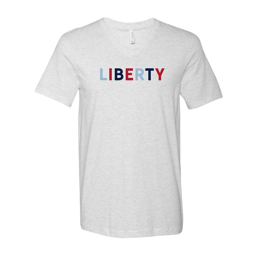 The Liberty Multi | Ash V-Neck Tee