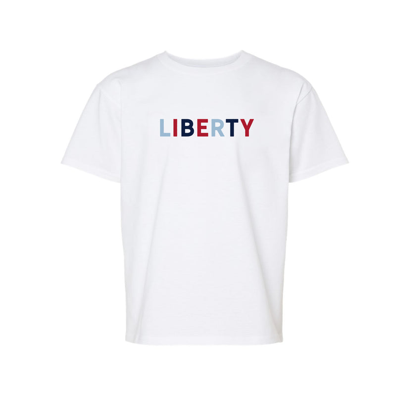 The Liberty Multi | White Youth Tee