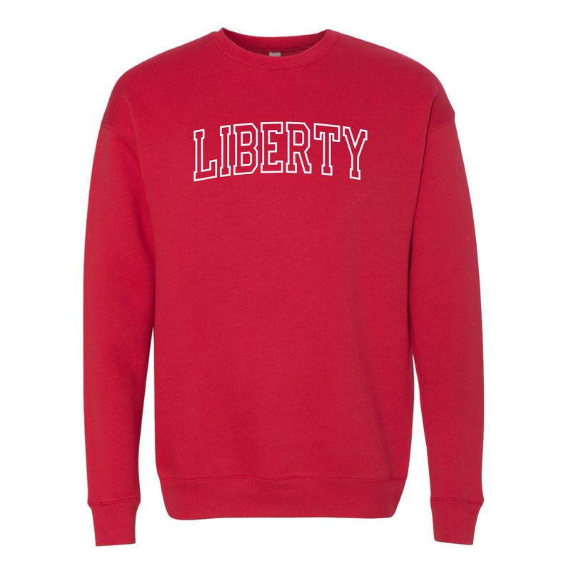 The Liberty Outline Arch | Red Sweatshirt