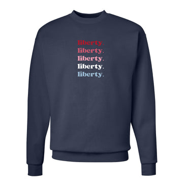The Liberty Repeat | Navy Sweatshirt