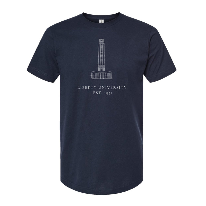 The Liberty Tower | Navy Tee