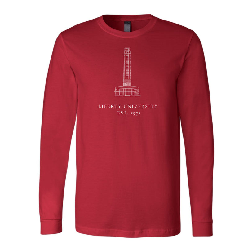 The Liberty Tower | Red Long Sleeve