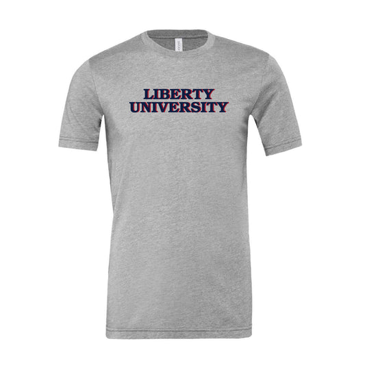 The Liberty University Block | Athletic Heather Tee