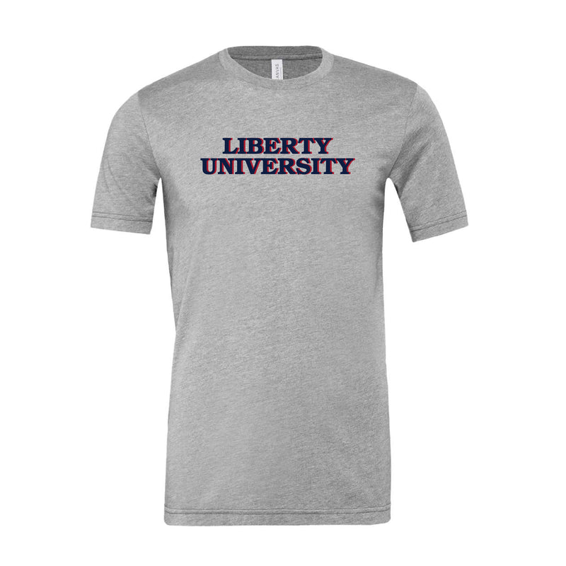 The Liberty University Block | Athletic Heather Tee