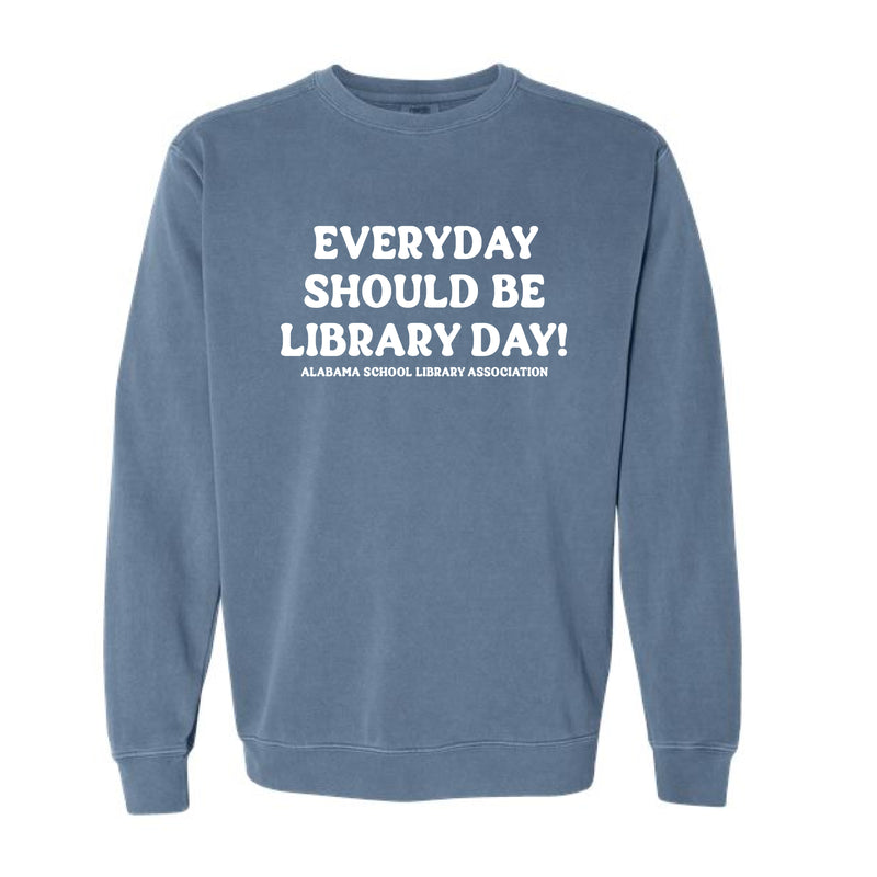 The Library Day! | Blue Jean Sweatshirt