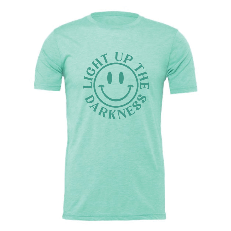 The Light Up The Darkness | Heather Mint Tee