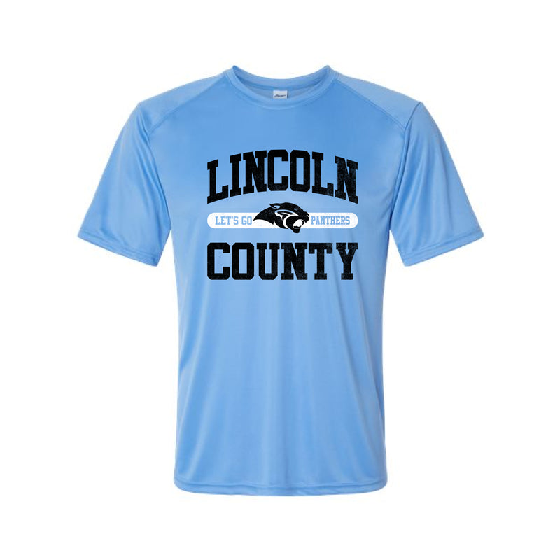 The Lincoln County Block | Bimini Blue Performance Tee