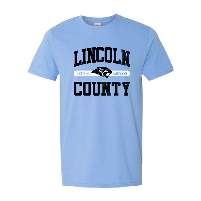 The Lincoln County Block | Carolina Blue Tee