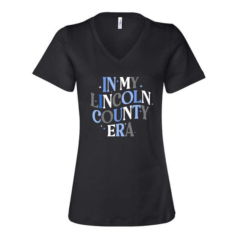 The Lincoln County Era | Black V-Neck Tee