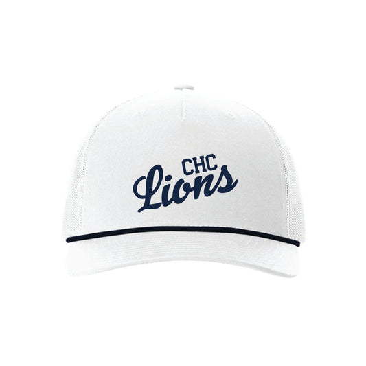 The Lions Script | Navy/ White Richardson with Rope Cap