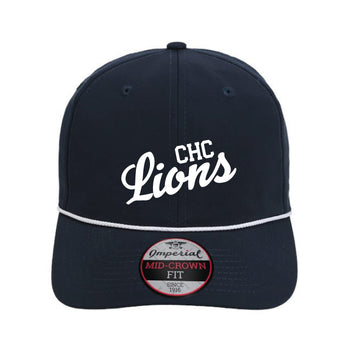 The Lions Script | Navy/ White Imperial - The Wingman Cap