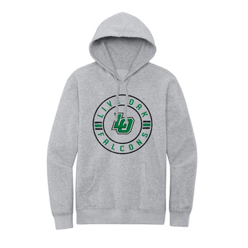 The Live Oak Circle | Adult Light Heather Grey Hoodie