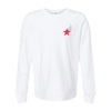 The Lois Lenski Wavy | Youth White Long Sleeve Tee