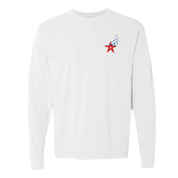 The Lois Lenski Wavy | Adult Whit Long Sleeve Tee