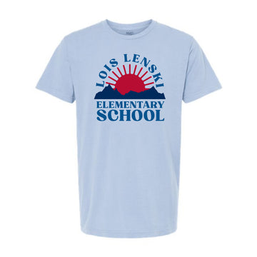 The Lois Lenski Waves | Adult Chambray Tee