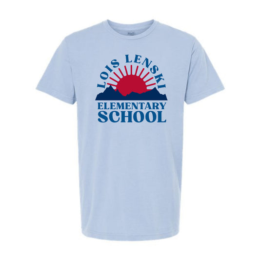 The Lois Lenski Waves | Adult Chambray Tee