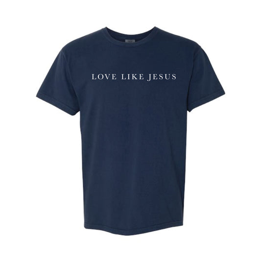 The Love Like Jesus | Adult Navy Tee