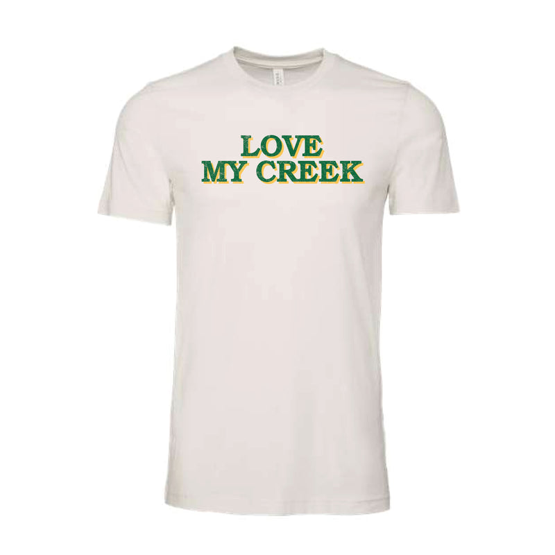 The Love My Creek | Adult Vintage White Tee