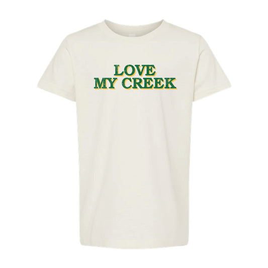 The Love My Creek | Vintage White Youth Tee