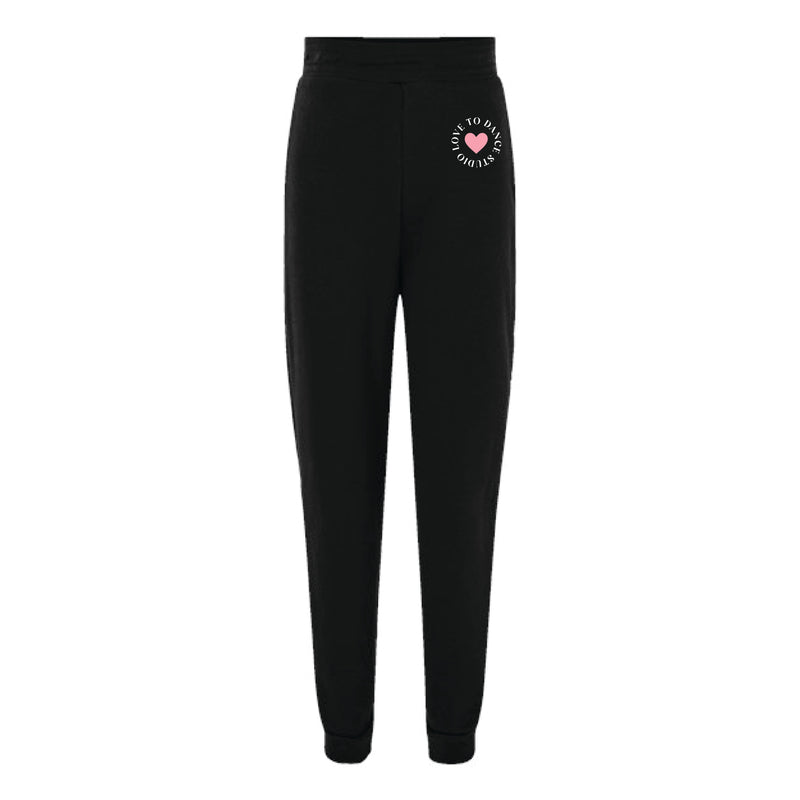 The Love To Dance Circle | Youth Black Sweatpants