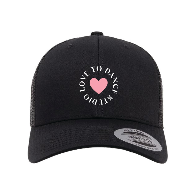 The Love To Dance Circle | Black Truck Cap