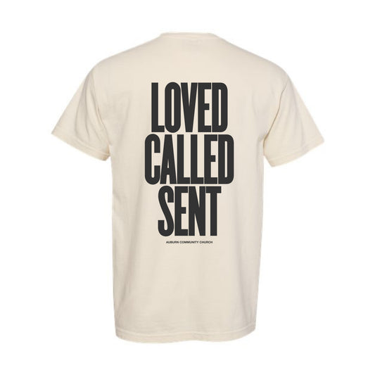 The Loved, Called, Sent | Adult Ivory Tee