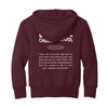 The Love the Lord | Maroon Youth Hooded Sweatshirt