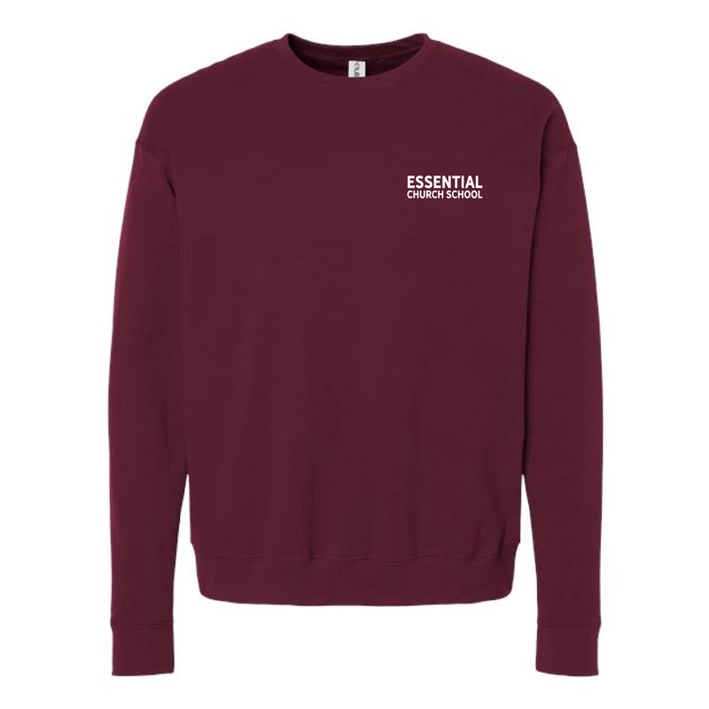 The Love the Lord | Maroon Crewneck Sweatshirt