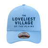 The Loveliest Village Hat | Embroidered Powder Blue Cap