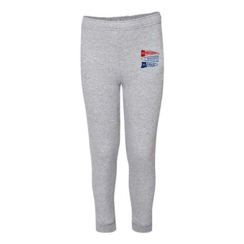 The MA Eagles Wavy Flags | Youth Athletic Heather Joggers