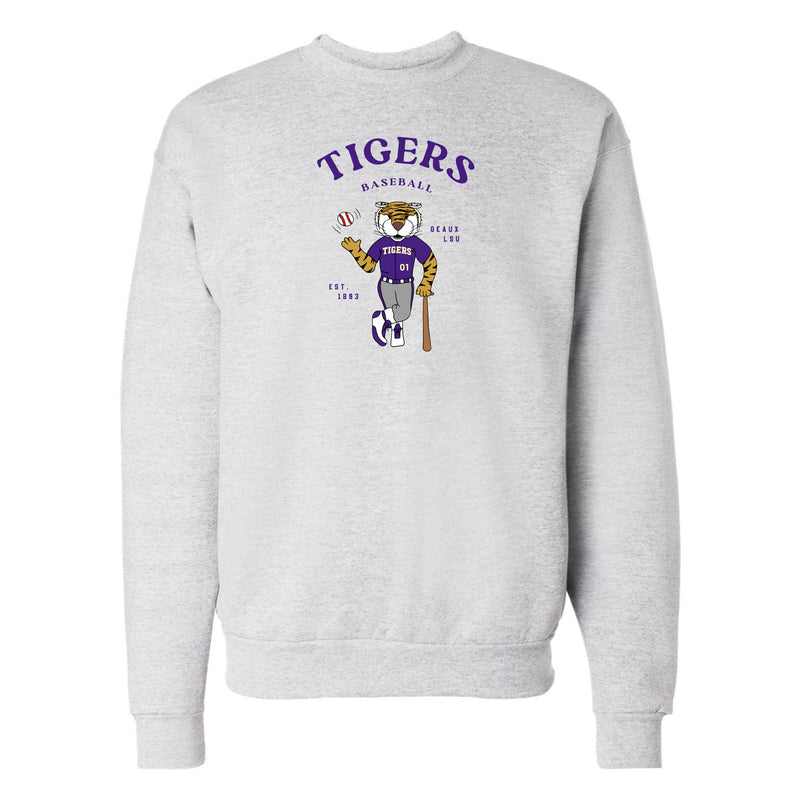 The Mike the Tiger Baseball Player | Ash Sweatshirt