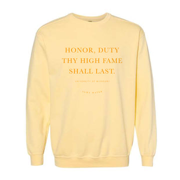 The Missouri Alma Mater | Butter Sweatshirt