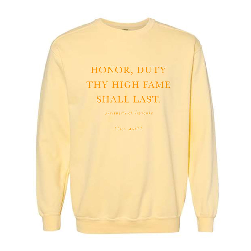 The Missouri Alma Mater | Butter Sweatshirt