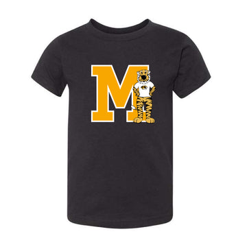 The Missouri M Truman | Toddler Black Tee