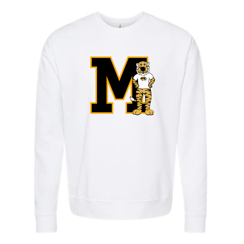 The Missouri M Truman | White Sweatshirt