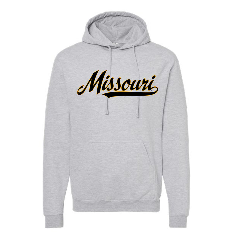 The Missouri Script | Heather Grey Hoodie