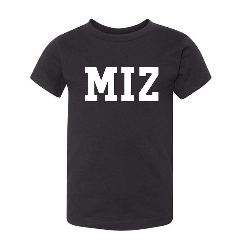 The Miz Block | Toddler Black Tee