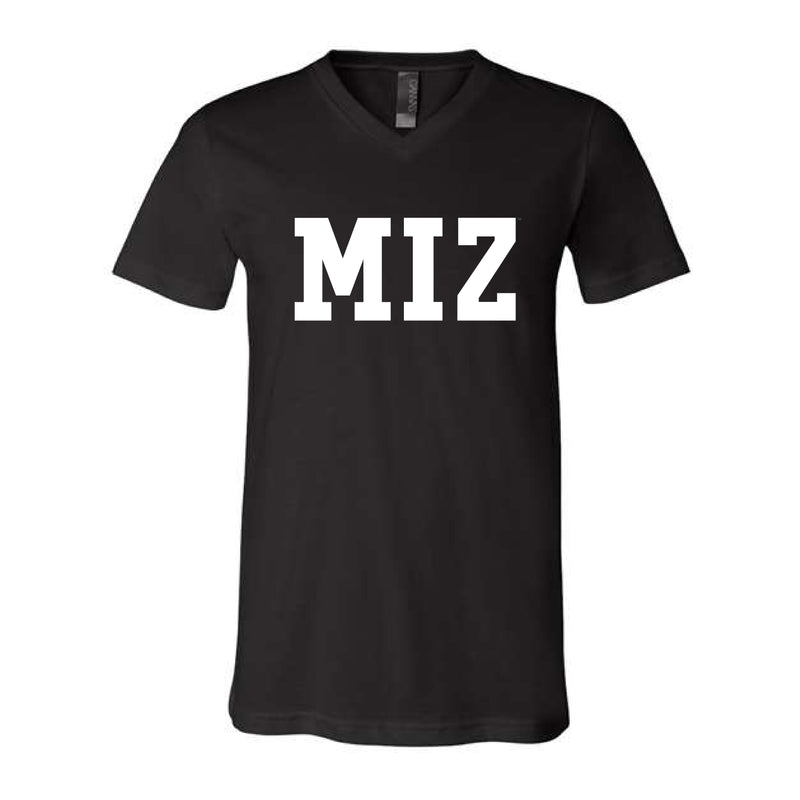 The Miz Block | Black V-Neck Tee