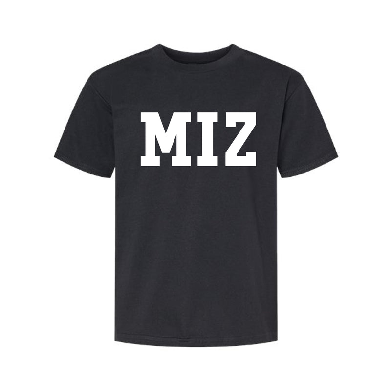 The Miz Block | Youth Pitch Black Tee