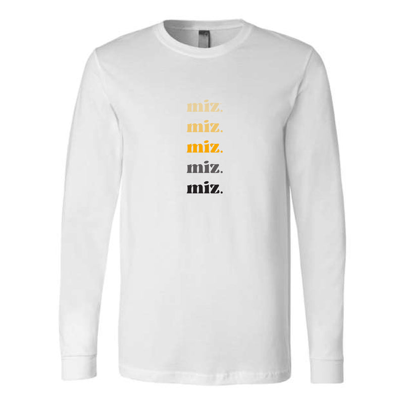 The Miz Repeat | White Long Sleeve