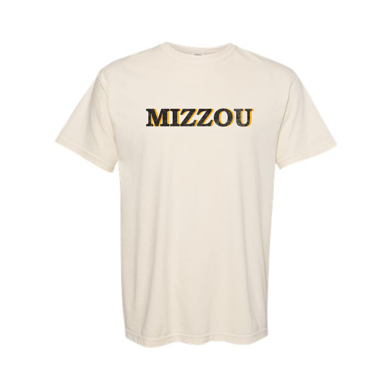 The Mizzou Block | Ivory Tee