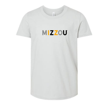 The Mizzou Multi | Youth Silver Tee